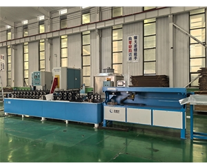 兰州高频焊门窗铝隔条成型设备
